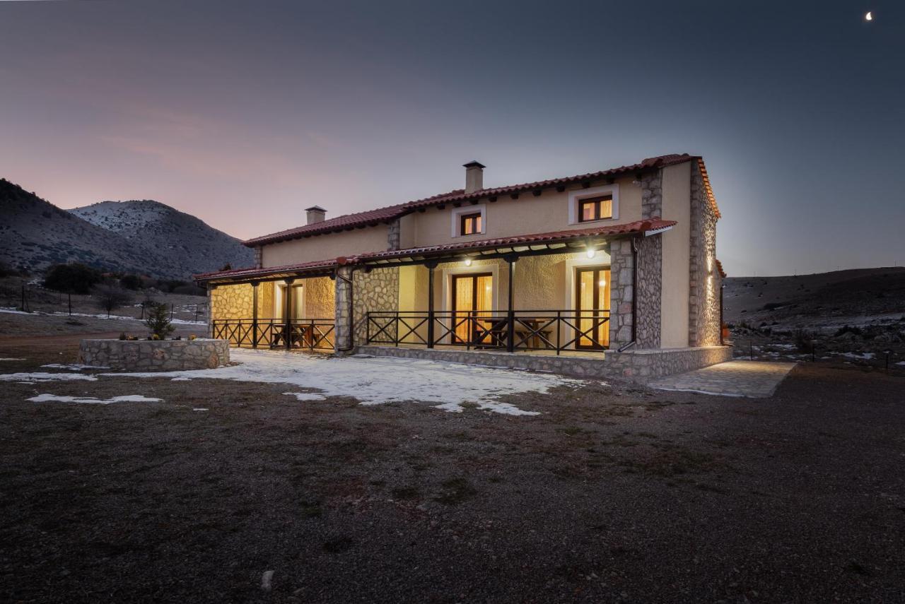 Chalet Renata 1 Livadi Arachovas Kalívia Buitenkant foto