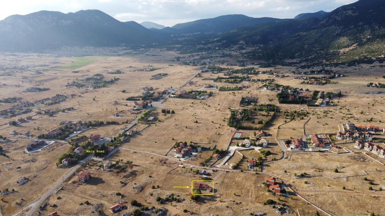 Chalet Renata 1 Livadi Arachovas Kalívia Buitenkant foto