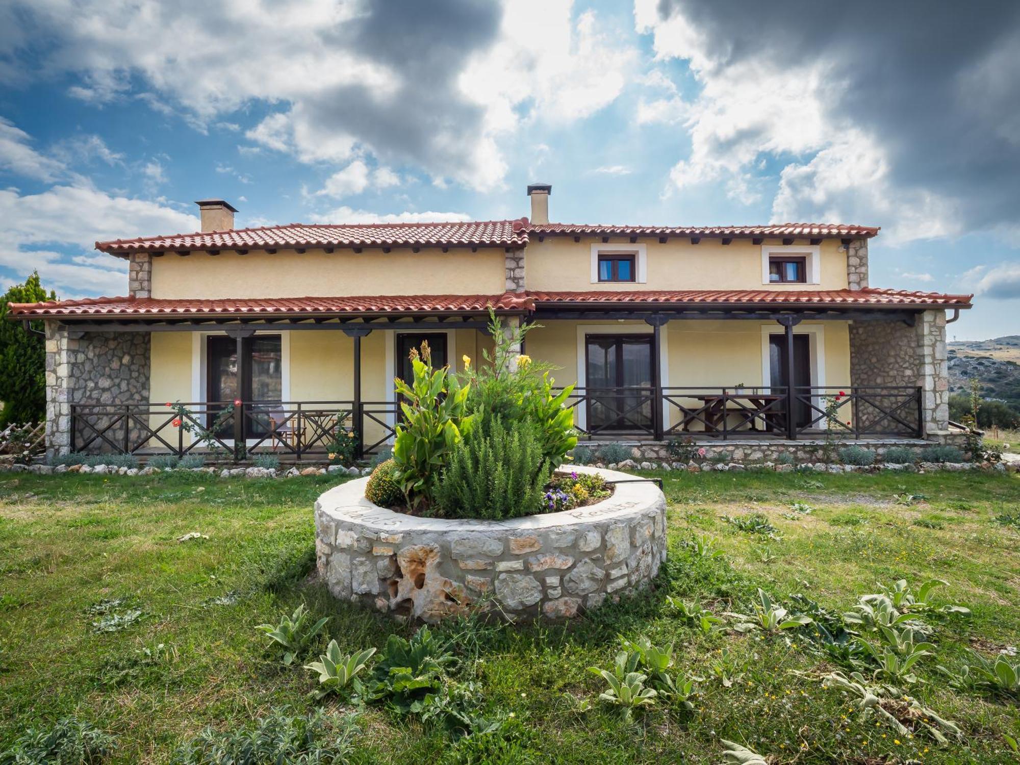 Chalet Renata 1 Livadi Arachovas Kalívia Buitenkant foto